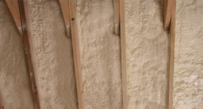 closed-cell spray foam for Antioch applications