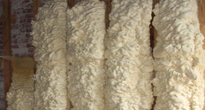 open-cell spray foam for Antioch applications